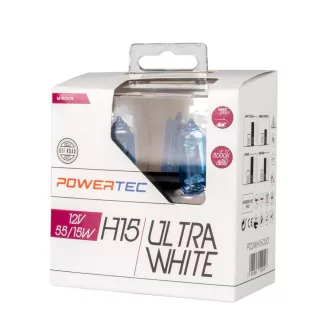 IZZÓ 12V H15 55/15W PÁR ULTRA WHITE PGJ23T