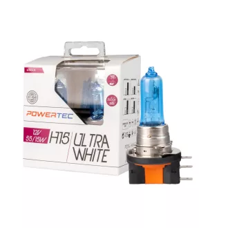 IZZÓ 12V H15 55/15W PÁR ULTRA WHITE PGJ23T