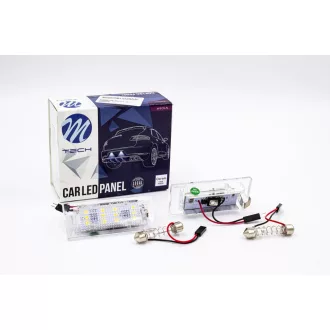   M-Tech Rendszámtábla Világítás Led 2 db Lp-E5383 Bmw X3/X5