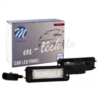   M-Tech Rendszámtábla Világítás Led 2 db Ld-Vw Gp Volkswagen