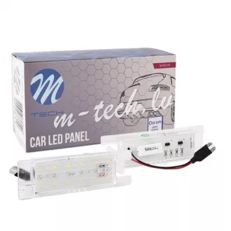 M-Tech Rendszámtábla Világítás Led 2 db Lp-Vxl Opel