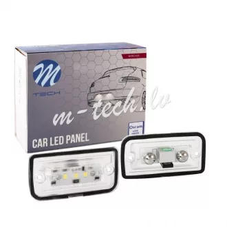   M-Tech Rendszámtábla Világítás Led 2 db Ld-W203-4D Mercedes/Chry.