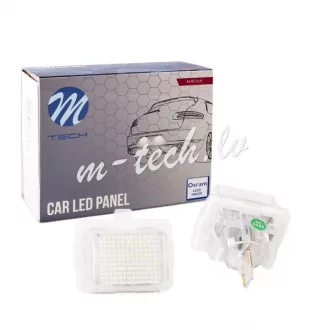 M-Tech Rendszámtábla Világítás Led 2 db Clp026 Mercedes