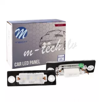   M-Tech Rendszámtábla Világítás Led 2 db Lp-Vwp2 Vw/Porsche
