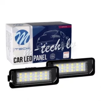 M-Tech Rendszámtábla Világítás Led 2 db Vw Golf 6