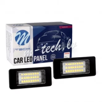 M-Tech Skoda LED rendszámvilágítás - párban