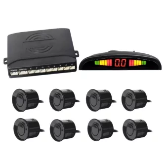   M-Tech CP5B8, Tolatóradar, 8 szenzor + Led kijelző, Bontható kötéssel