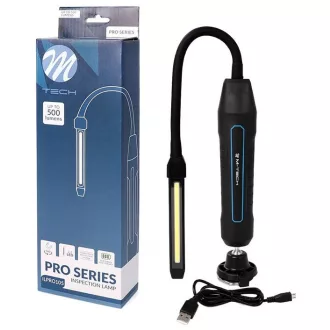   M-Tech ILPRO105 Tölthető Flexibilis LED lámpa - 500lm - IP54 vízálló
