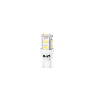 M-Tech LB018W T10 Led Izzó, Fehér, 12V W5W