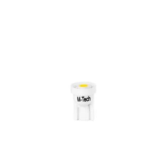M-Tech, LB040W T10 Led Izzó, Fehér, 12V W5W
