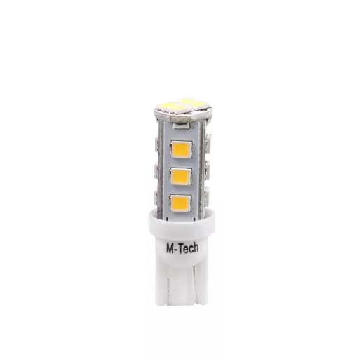 M-Tech, T10, LED izzó, fehér, 16xSMD, LED, 12V, Pár