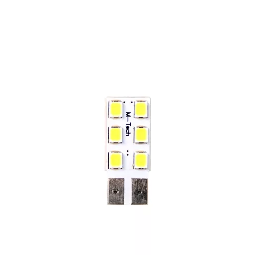 M-Tech LB083W T10 Led Izzó, Fehér, 12V W5W