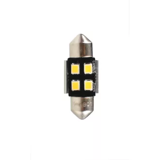   M-Tech, LB345W Szofita Led Izzó, Fehér 31mm, Canbus 12V C5W