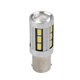   M-Tech IZZÓ, 12V, 21W, LED SMD BA15S, 18XSMD, FEHÉR, PÁR, CANBUS