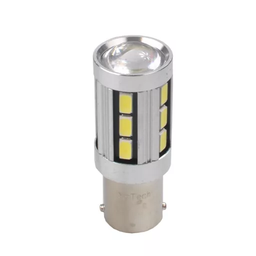 M-Tech IZZÓ, 12V, 21W, LED SMD BA15S, 18XSMD, FEHÉR, PÁR, CANBUS