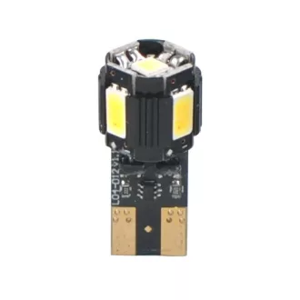 M-Tech, LB804W T10 Led Izzó, Fehér, 12V W5W