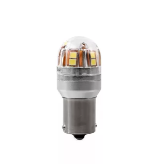   M-TECH IZZÓ 12V BA15S LED SMD CANBUS 1 DB 15X2835 SMD LED PIROS