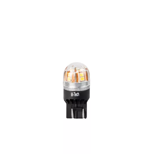 M-Tech LB829W01B T20 Led Izzó, Fehér, Canbus, W21/5W