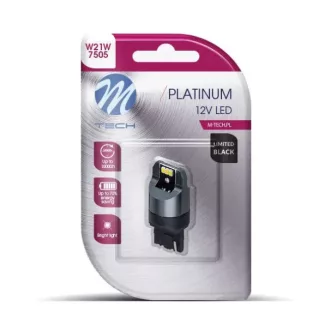 M-Tech LB844W-01B, T20 Led Izzó, Fehér, Canbus
