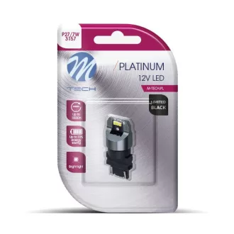M-Tech LB847W-01B, P27/7W Led Izzó, Fehér, Canbus