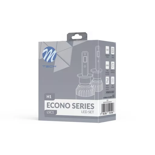 M-Tech H1 LED, 80W 9-32V 6000K, PÁR