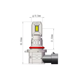 IZZÓ 12V HIR2 LED PÁR PRO 6000K