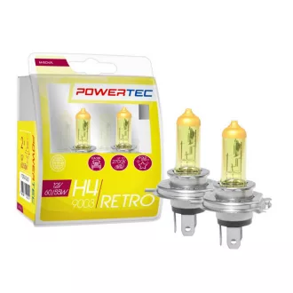 M-Tech Retro, H4 Izzó, 12V 60/55W, Párban