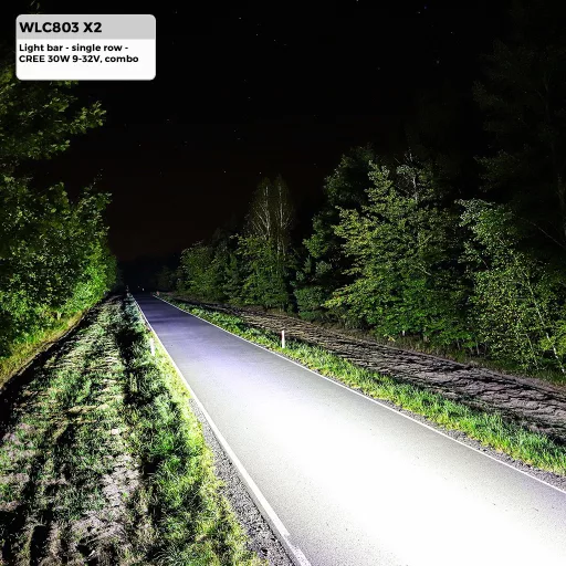 M-Tech WLC803 LED-es 30W-os munkalámpa, Darabos