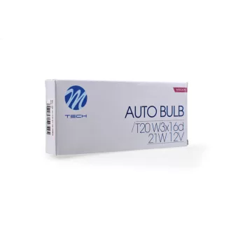 M-TECH IZZÓ 12V 21W SÁRGA WX3X16D T20 DB