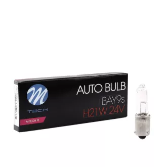 M-Tech H21W, 24V 21W, BAY9S, Darabos