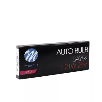 M-Tech H21W, 24V 21W, BAY9S, Darabos