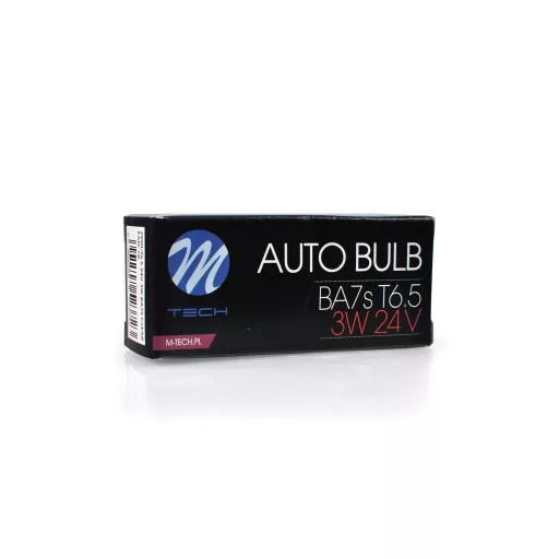 M-Tech, T6.5, 24V 3W, BA7S, Darabos