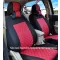Univerzális piros-fekete steppelt üléshuzat szett