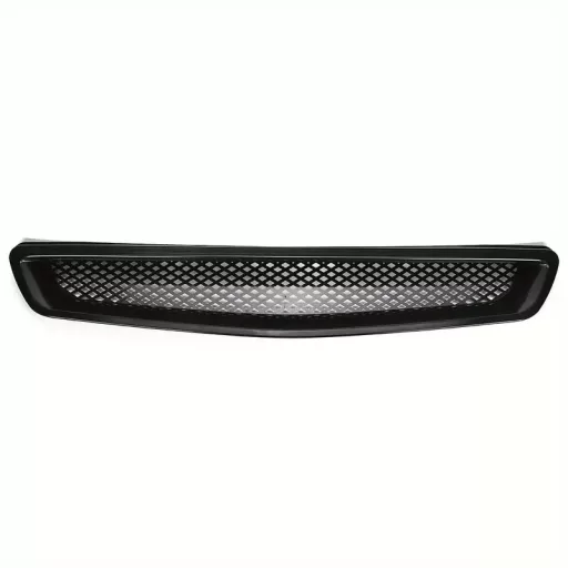 Hűtőrács alu 100x33 grill háló, díszrács Fekete