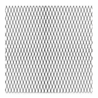   Hűtőrács Tuning 100 × 25 cm (Fekete) (Kis lyukú) grill háló fekete sűrű AM9768
