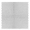 Hűtőrács Tuning 100 × 25 cm (Fekete) (Kis lyukú) grill háló fekete sűrű AM9768