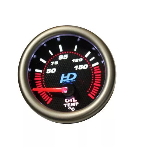 Fekete számlap olajhőmérséklet OR-LED7703BK