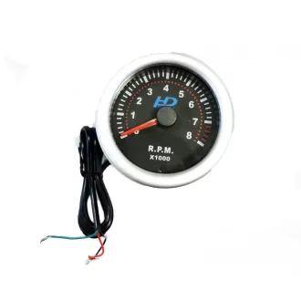 Fekete számlap OR-LED7705BK fordulatszám mérő