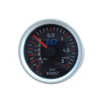 Turbónyomás mérőóra fehér számlapos LED7707BK