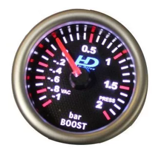 Turbónyomás mérőóra fehér számlapos LED7707BK