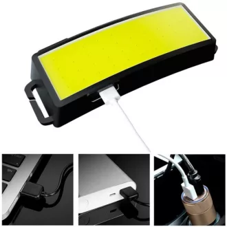 Fejlámpa 40XCOB LED tölthető 3 funkciós Erős fény