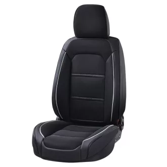   Bőr-szövet Prémium Üléshuzat Skoda méret azonos autótípus és anyag választással