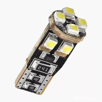 Izzó 4LED 12V CANBUS 3528SMD T10, 2 db