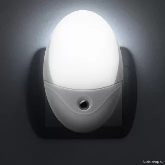 LED éjszakai Irányfény - fényszenzorral - 240 V - fehér