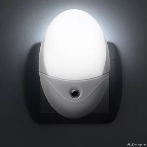 LED éjszakai Irányfény - fényszenzorral - 240 V - fehér