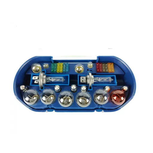 Izzókészlet 12V H7 Profi 19 részes  Nagy