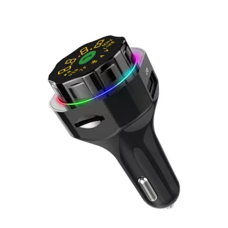 Autós Bluetooth FM adóegység - 2 db USB