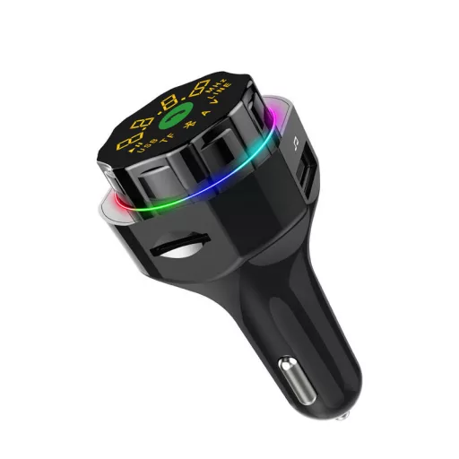 Autós Bluetooth FM adóegység - 2 db USB