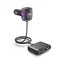 GC05 6 portos USB és USB C Autós Szivargyújtós feszültségmérővel 12/24V 115W