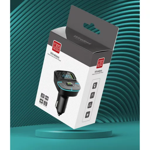 GZ03 FM TRANSMITTER DUPLA USB USB-C 12-24V